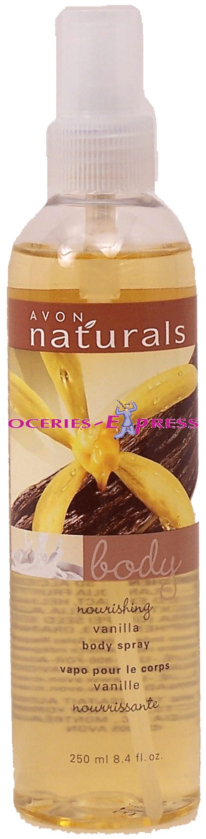 Avon&nbsp;naturals&nbsp;vanilla body spray, nourishing Full-Size Picture